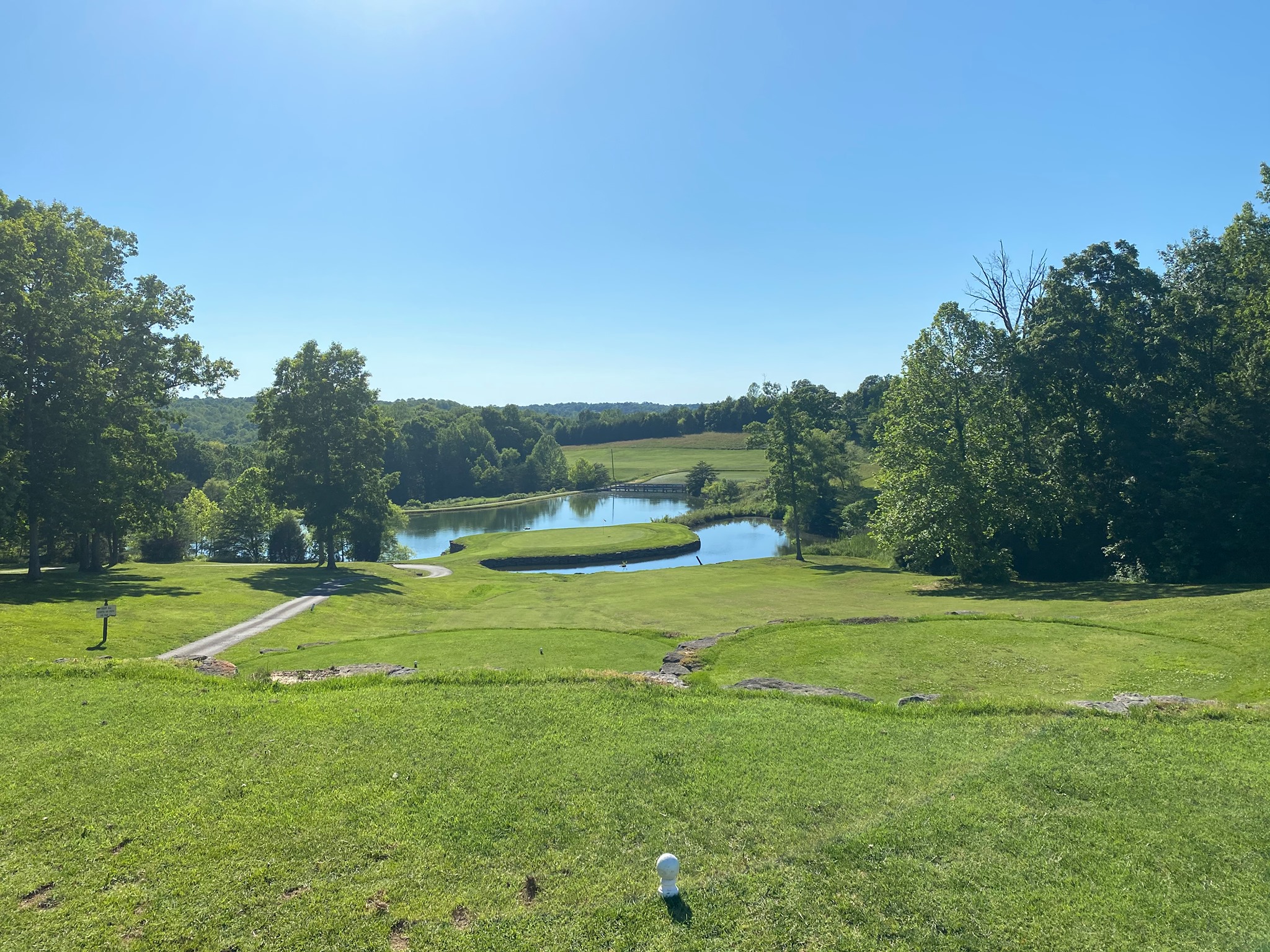 golf course view